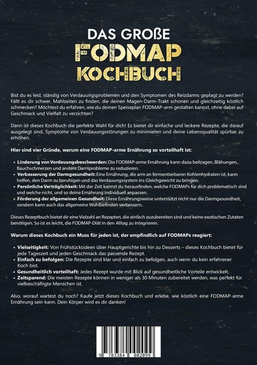Produktbild: Das gro&szlig;e Fodmap Kochbuch