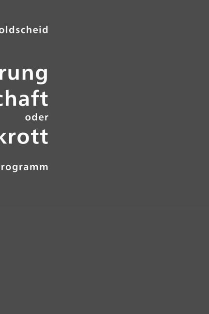 Produktbild: Goldscheid, R: Sozialisierung der Wirtschaft