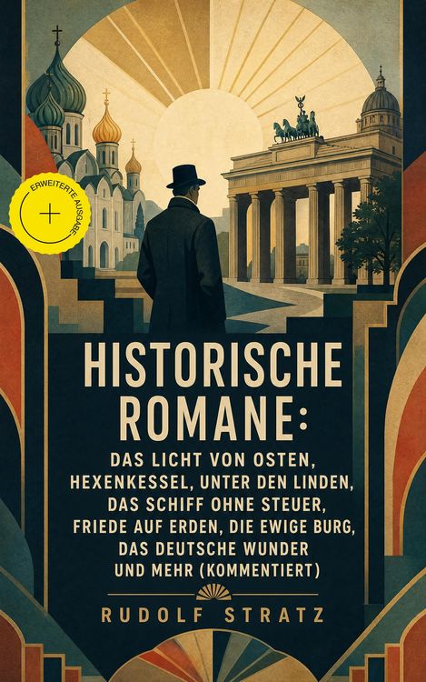 Produktbild: Historische Romane: Das Licht von Osten, Hexenkessel, Unter den Linden, Das Schiff ohne Steuer, Friede auf Erden, Die ewige Burg, Das deutsche Wunder