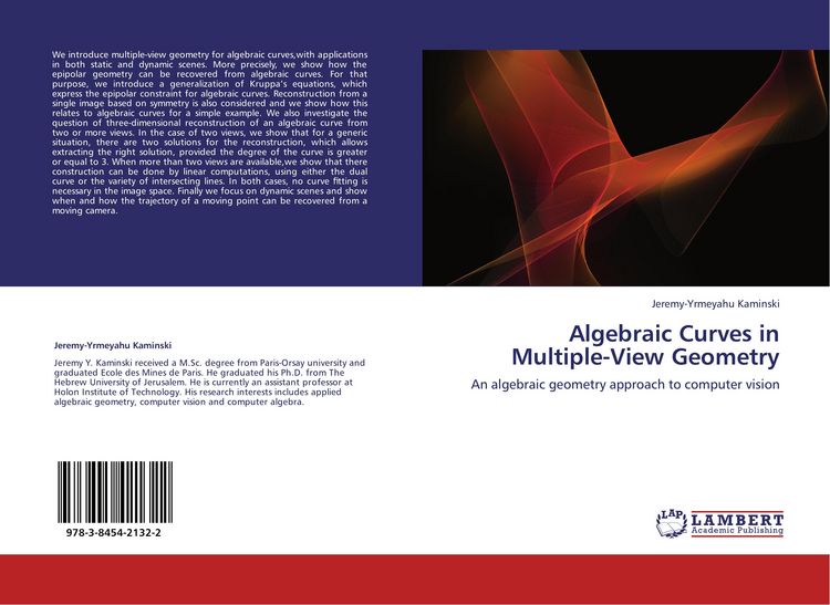 Produktbild: Algebraic Curves in Multiple-View Geometry