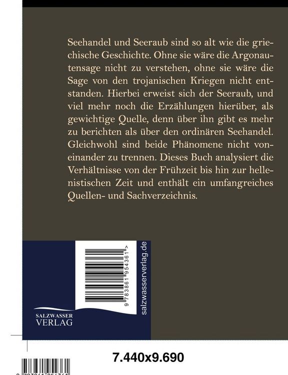 Produktbild: Die Geschichte der Piraten im alten Griechenland