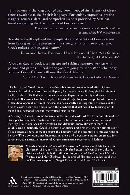 Produktbild: A History of Greek Cinema
