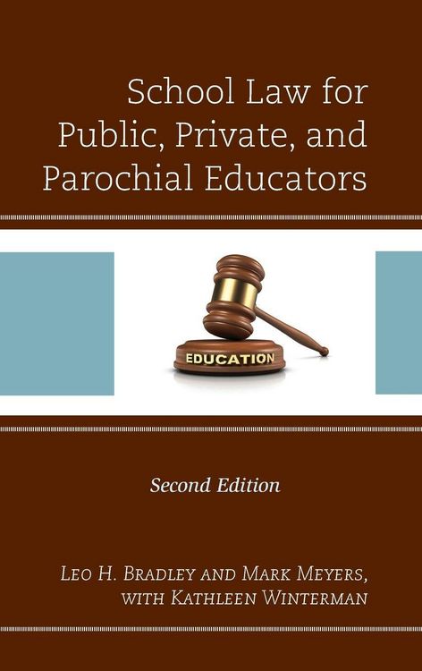 Produktbild: School Law for Public, Private, and Parochial Educators