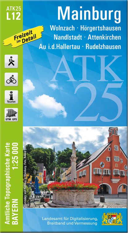 Produktbild: ATK25-L12 Mainburg (Amtliche Topographische Karte 1:25000)