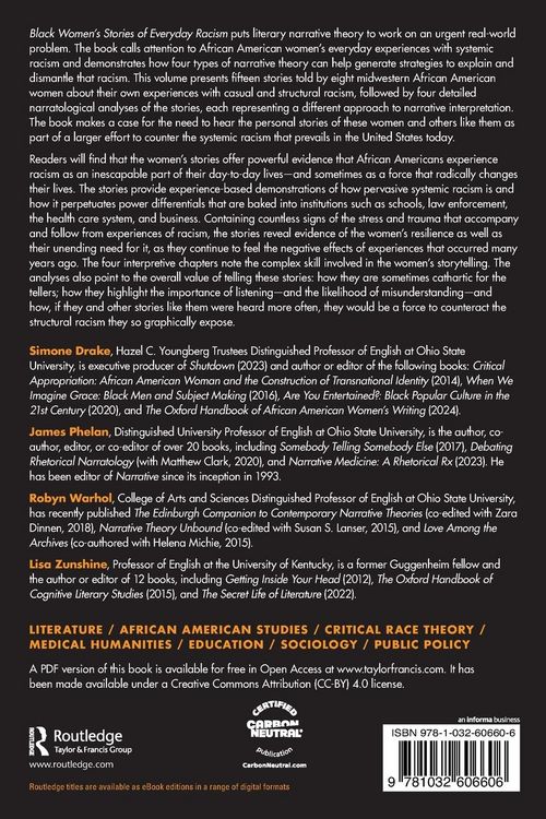 Produktbild: Black Women's Stories of Everyday Racism