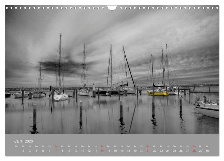 Produktbild: H&auml;fen der Ostsee (Wandkalender 2026 DIN A3 quer), CALVENDO Monatskalender