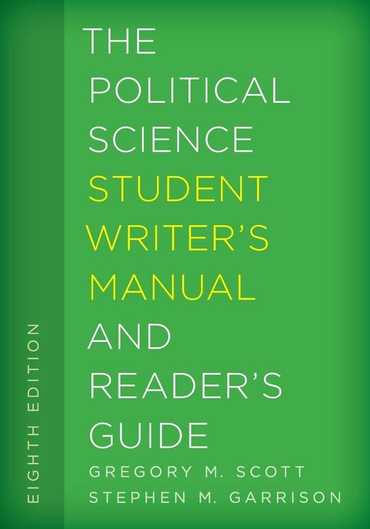 Produktbild: Political Science Student Writer's Manual and Reader's Guide