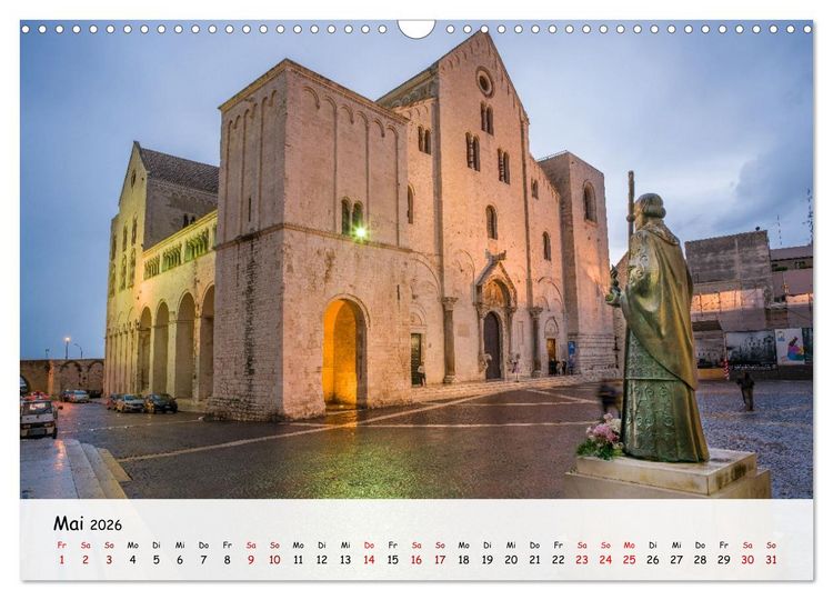 Produktbild: Italien - Tief im S&uuml;den (Wandkalender 2026 DIN A3 quer), CALVENDO Monatskalender