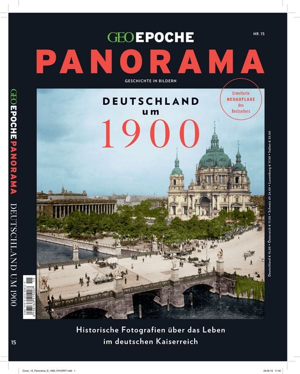 Produktbild: GEO Epoche PANORAMA / GEO Epoche PANORAMA 15/2019 - Deutschland um 1900