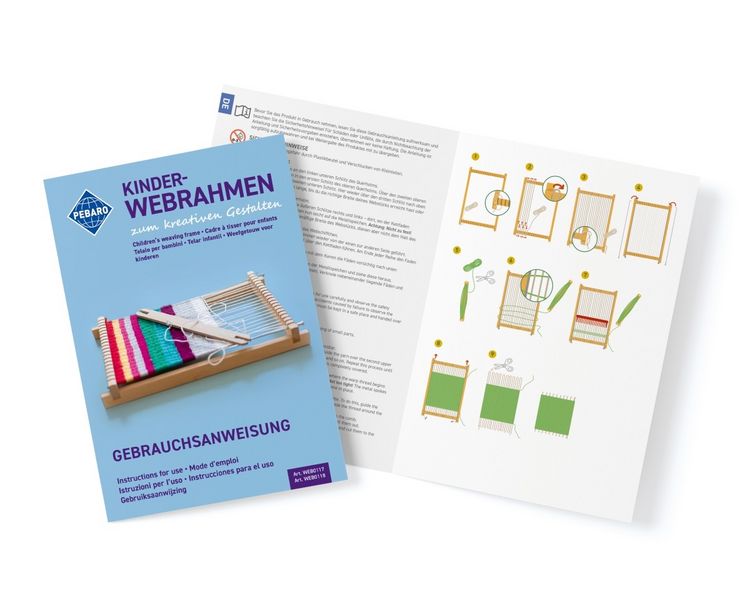 Produktbild: PEBARO WEB0118 - Kinder Webrahmen aus Lindenholz