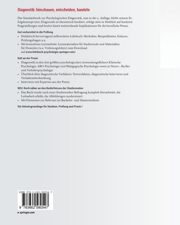 Produktbild: Psychologische Diagnostik