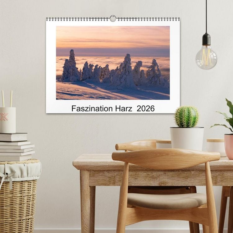 Produktbild: Faszination Harz 2026 (Wandkalender 2026 DIN A3 quer), CALVENDO Monatskalender