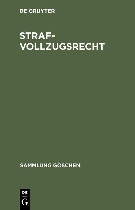 Produktbild: Strafvollzugsrecht