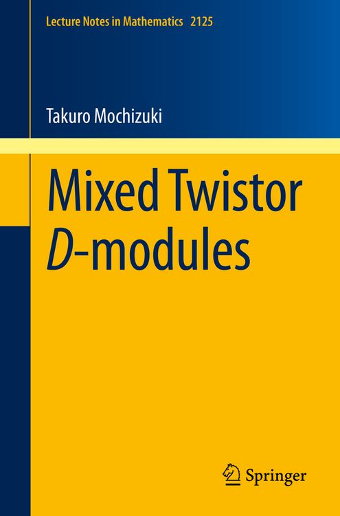 Produktbild: Mixed Twistor D-modules