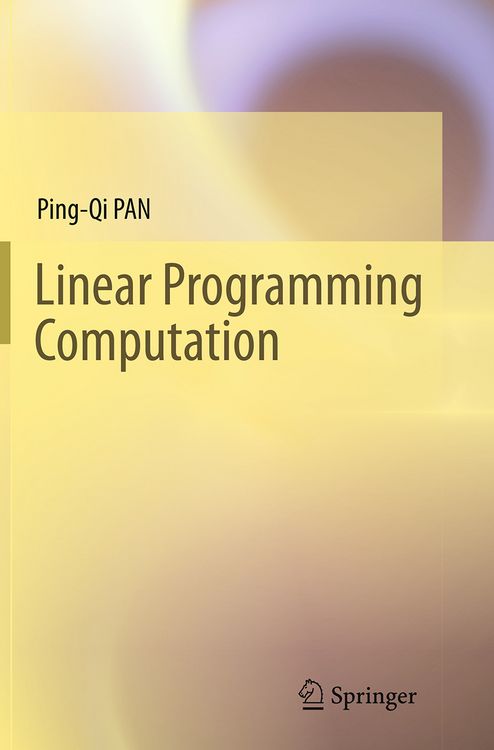 Produktbild: Linear Programming Computation