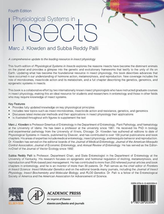 Produktbild: Physiological Systems in Insects