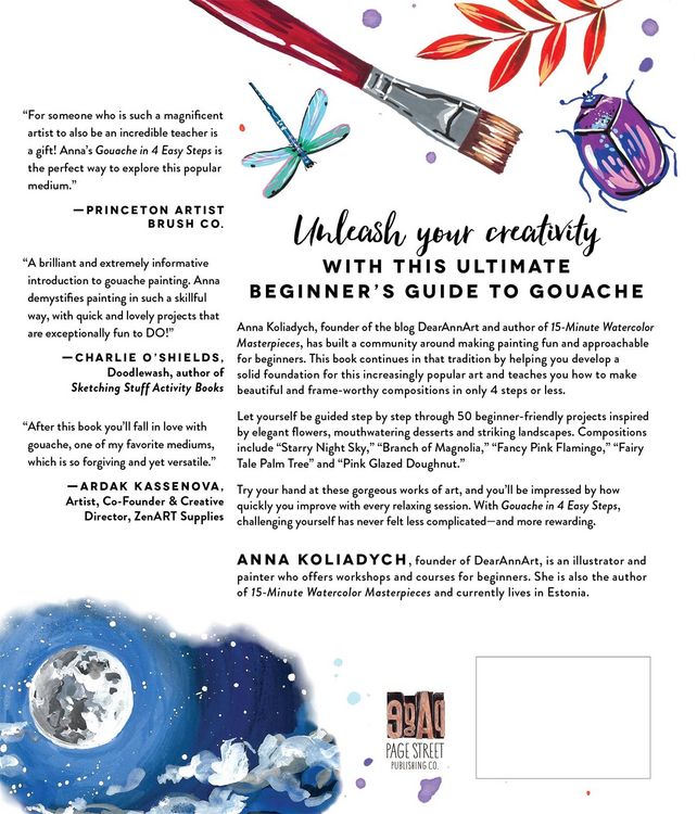 Gouache in 4 Easy Steps