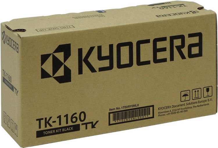 Produktbild: Kyocera Toner TK-1160 Original Schwarz 3600 Seiten 1T02RY0NL0