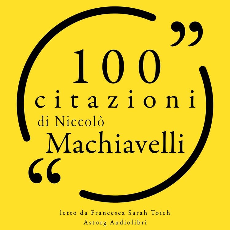 Produktbild: 100 citazioni di Nicolas Machiavelli