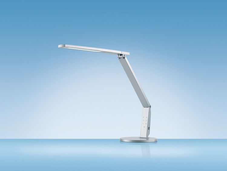 Produktbild: HANSA Tischleuchte LED Vario Plus, silber