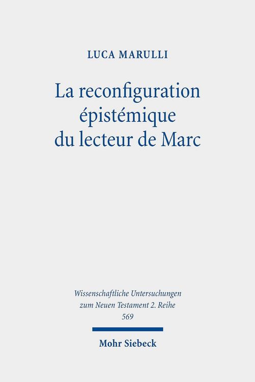 Produktbild: La reconfiguration &eacute;pist&eacute;mique du lecteur de Marc