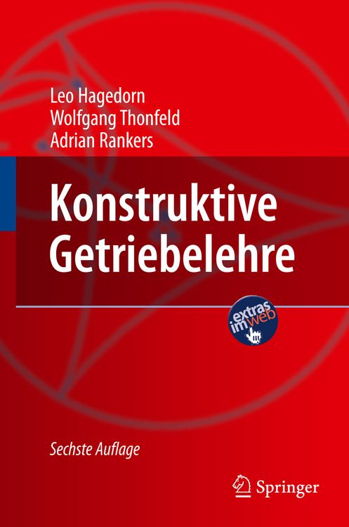 Produktbild: Konstruktive Getriebelehre