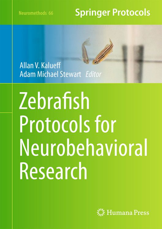 Produktbild: Zebrafish Protocols for Neurobehavioral Research