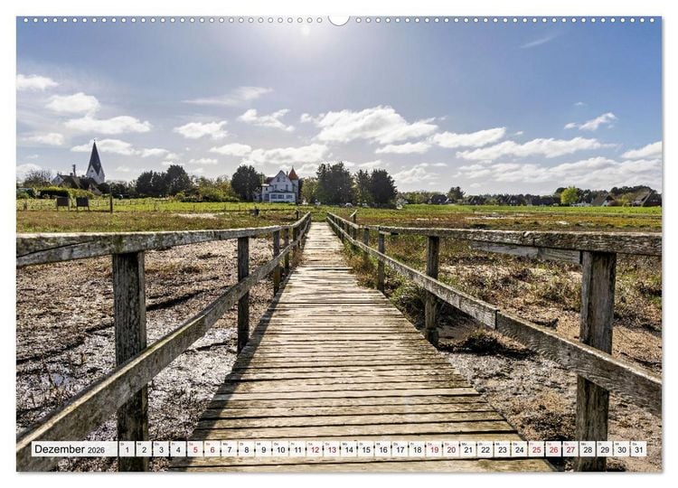 Produktbild: Inselbilder Amrum (hochwertiger Premium Wandkalender 2026 DIN A2 quer), Kunstdruck in Hochglanz