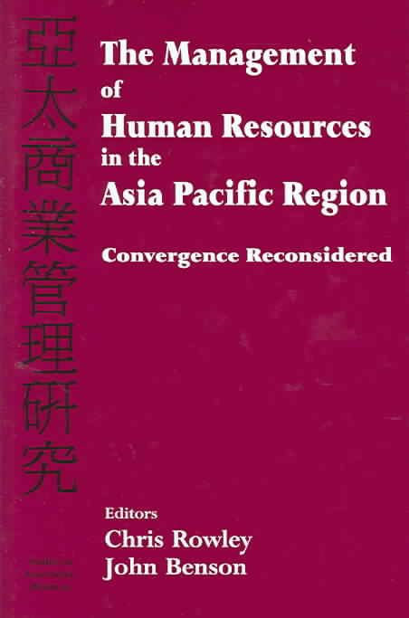 Produktbild: The Management of Human Resources in the Asia Pacific Region
