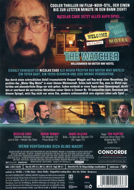 Produktbild: The Watcher - Willkommen im Motor Way Motel