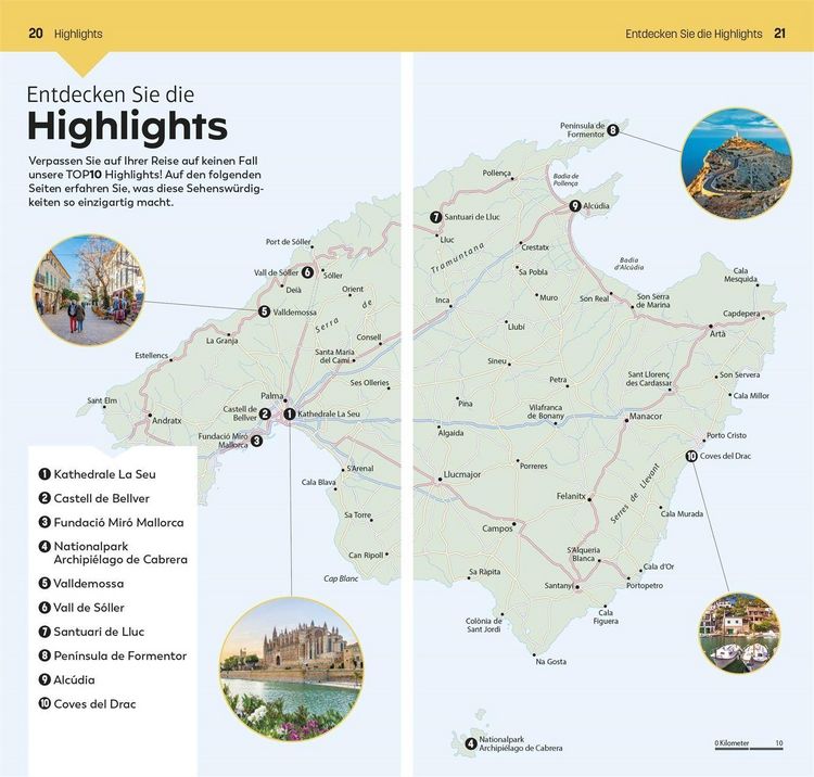 Produktbild: TOP10 Reisef&uuml;hrer Mallorca