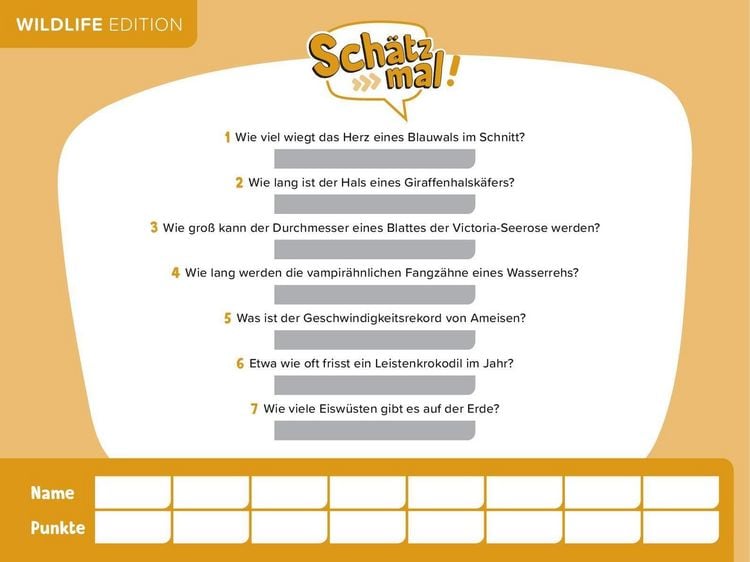 Produktbild: Sch&auml;tz mal! Wildlife Offline Edition