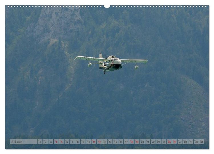 Produktbild: Wasserflugzeuge - Fliegende Exoten (hochwertiger Premium Wandkalender 2026 DIN A2 quer), Kunstdruck in Hochglanz