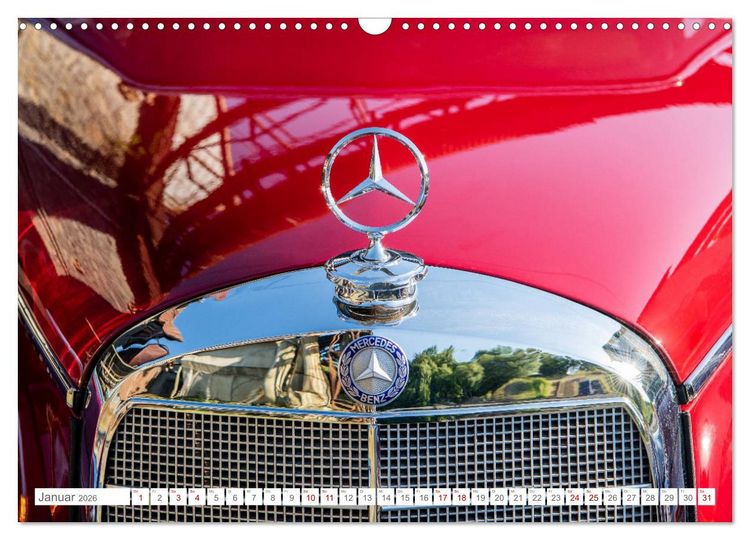 Produktbild: Mercedes Benz Adenauer: Legenden sind rot. (Wandkalender 2026 DIN A3 quer), CALVENDO Monatskalender