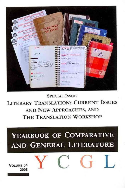Produktbild: Yearbook of Comparative and General Literature