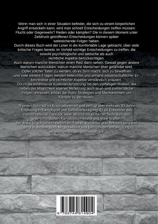 Produktbild: Theoretische Grundlagen der Selbstverteidigung