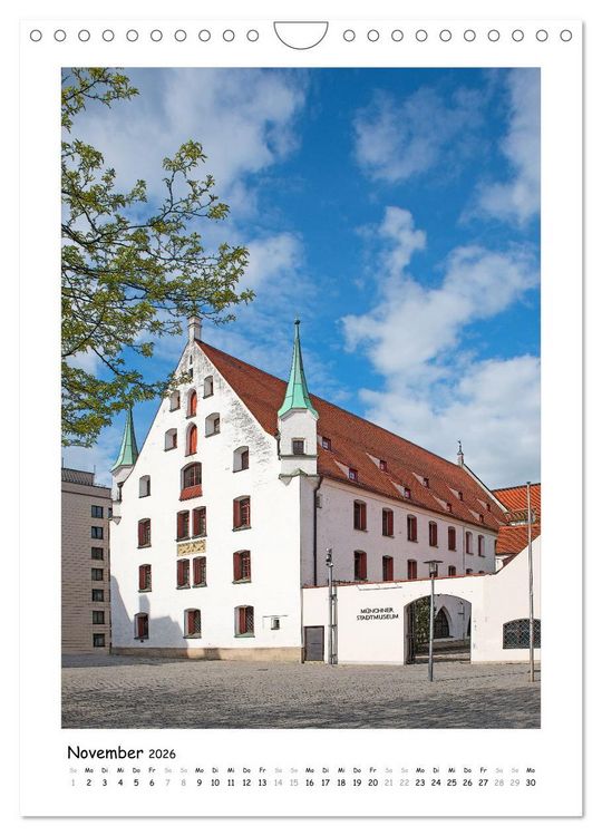 Produktbild: Liebenswertes M&uuml;nchen - Stilisierte Fotografien (Wandkalender 2026 DIN A4 hoch), CALVENDO Monatskalender