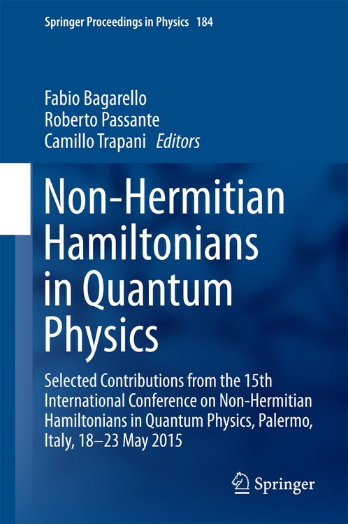 Produktbild: Non-Hermitian Hamiltonians in Quantum Physics