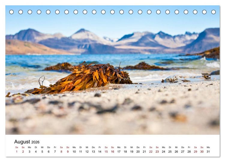 Produktbild: Skandinavien - Hoch im Norden (Tischkalender 2026 DIN A5 quer), CALVENDO Monatskalender