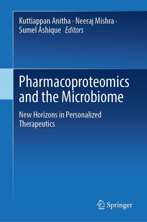 Produktbild: Pharmacoproteomics and the Microbiome