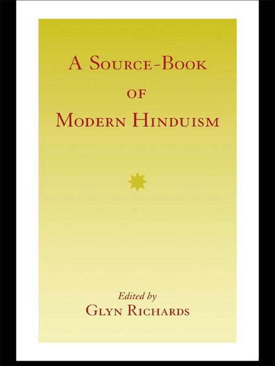 Produktbild: A Source-Book of Modern Hinduism