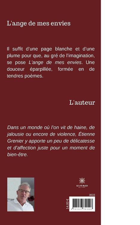 Produktbild: &Eacute;tienne Grenier: L'ange de mes envies