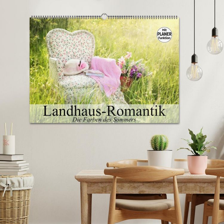 Produktbild: Landhaus-Romantik. Die Farben des Sommers (Wandkalender 2026 DIN A2 quer), CALVENDO Monatskalender