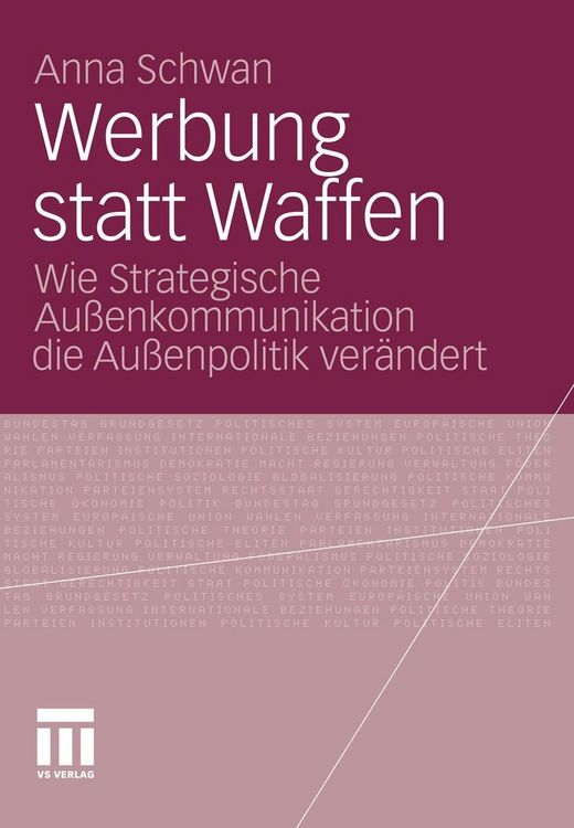 Produktbild: Werbung statt Waffen