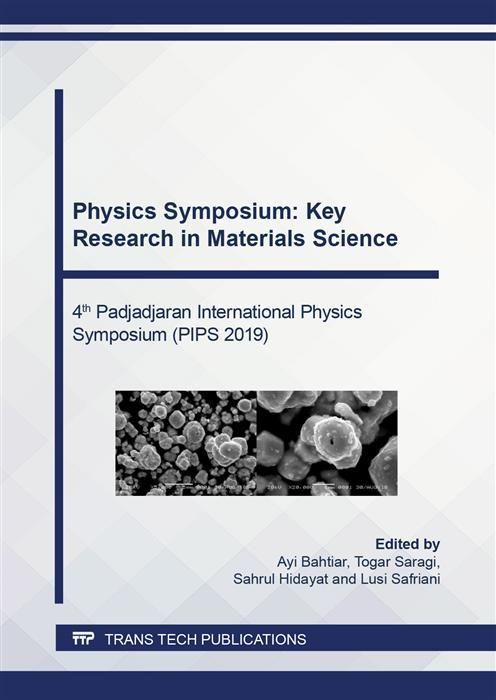 Produktbild: Physics Symposium: Key Research in Materials Science