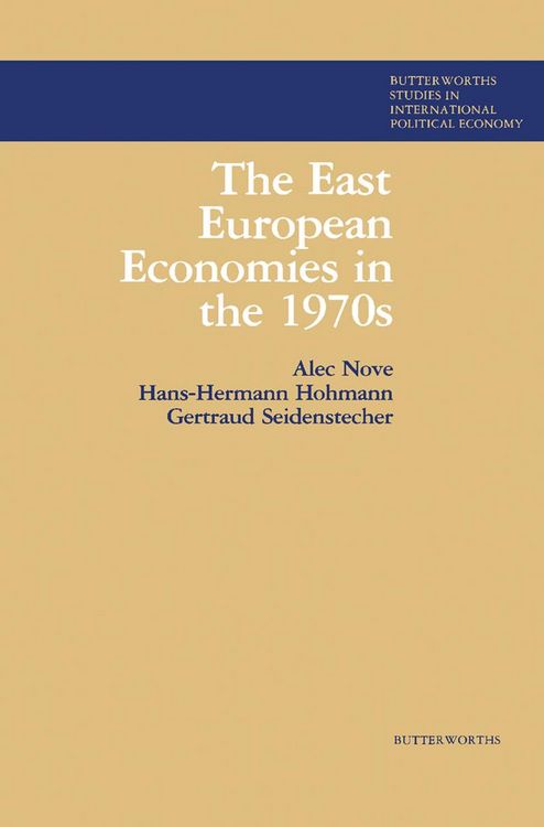 Produktbild: The East European Economies in the 1970s