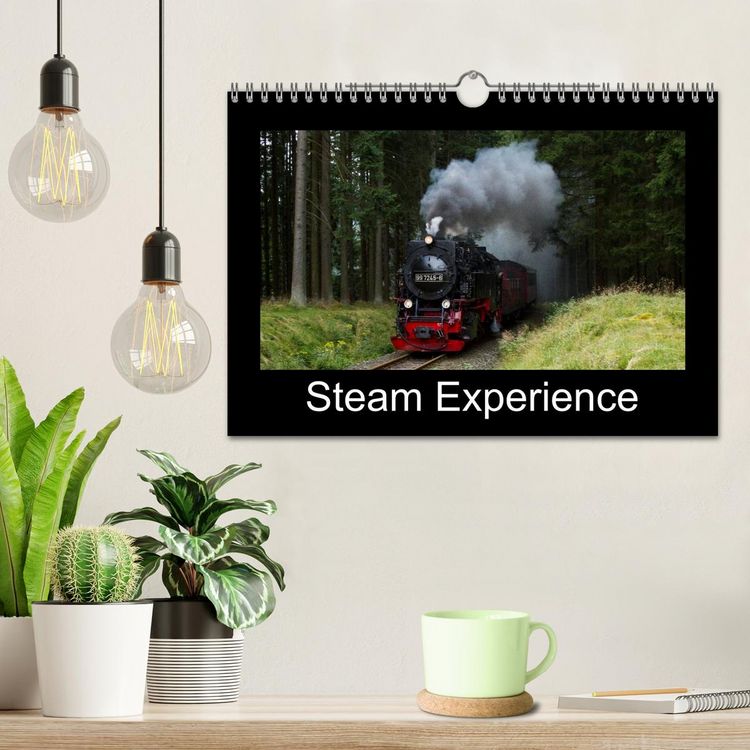 Produktbild: Steam Experience (Wall Calendar 2026 DIN A4 landscape), CALVENDO 12 Month Wall Calendar