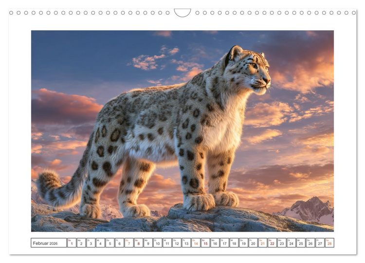 Produktbild: Magie der Wildnis (Wandkalender 2026 DIN A3 quer), CALVENDO Monatskalender