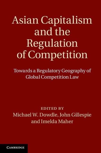 Produktbild: Asian Capitalism and the Regulation of Competition