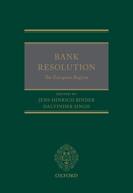 Produktbild: Bank Resolution: The European Regime